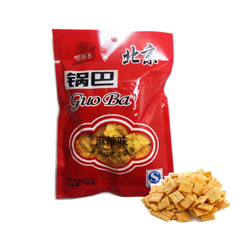 老北京锅巴麻辣味 80后儿时回忆怀旧零食45g