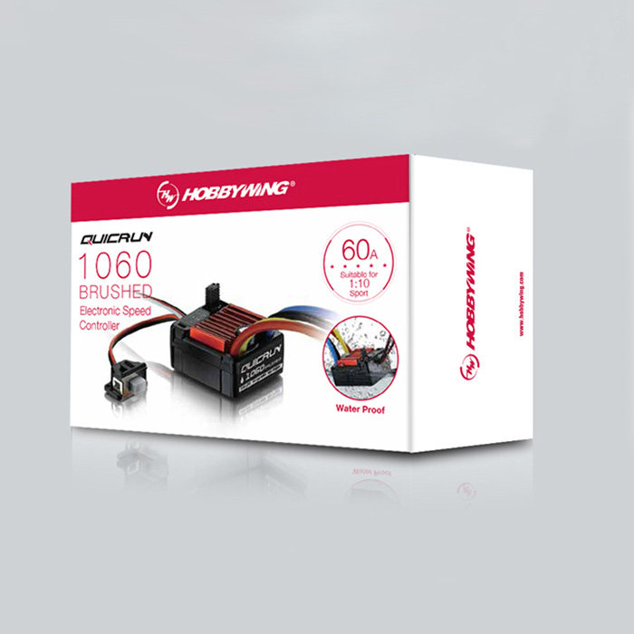 RC 모터 HOBBYWING CHAOYANGWANG 1060 브러시가있는 방수 ESC SNOW LEOPARD 540 모터 클라이밍 카 오프로드 차량 수정