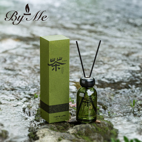 BYME茶山绿瓶香氛精油无火香薰清新厕所除臭香薰家用高级感礼品