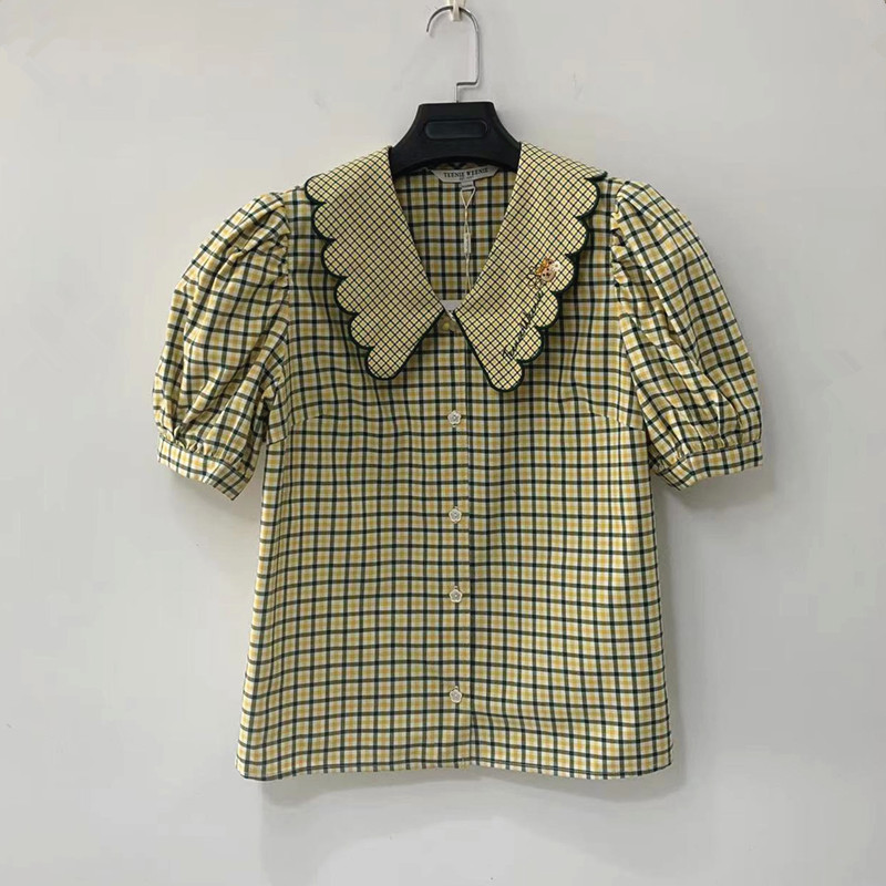 现货小熊正品2022年春夏装泡衬衫