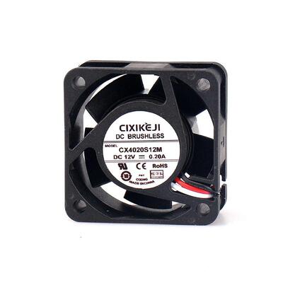 厂家直供印4020散热风扇DC交5V12V24V打机空调换机4CM直199流风扇