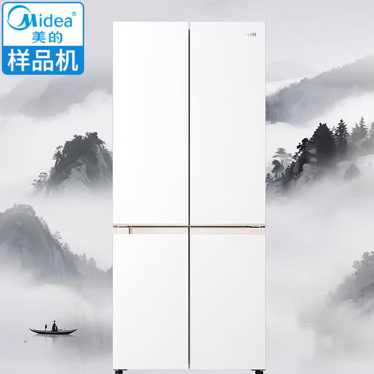 美的华凌冰箱HR-520WUSPZ家用法式多门一级节能变频薄款嵌入冰箱