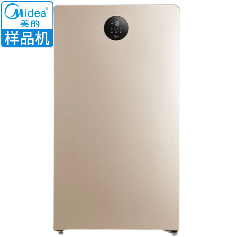 美的118UEM单门冷柜家用冰箱