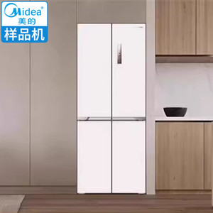 Midea/美的 MR-460WUSPZE 自动制冰十字门自PT净味超薄零嵌冰箱