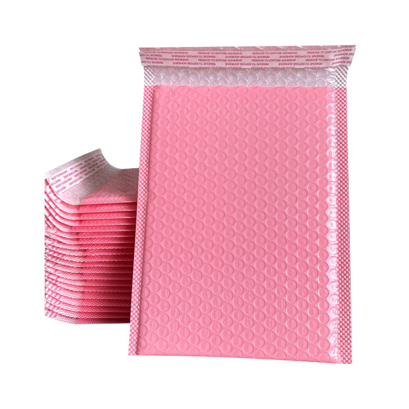15×20cm加厚共挤膜粉色气泡袋含图片
