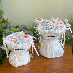 成品高温手工景德镇陶瓷花束生日礼物浪漫小清新仪式 感送女生闺蜜