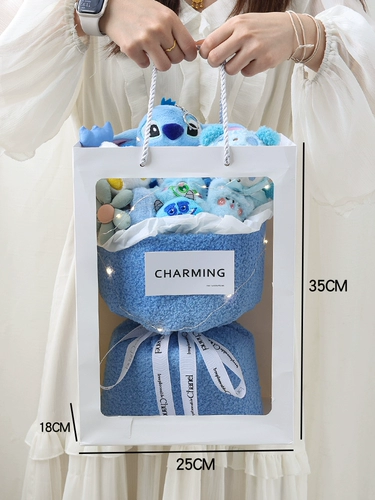 Кукла на день Святого Валентина, мультяшная подарочная коробка, букет, в стиле Шанель, подарок на день рождения