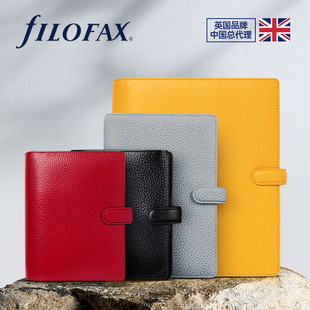 英国进口filofax finsbury A5 A6 A7真皮笔记本活页记事本商务办公会议日程本手帐团购定制送女朋友生日礼物