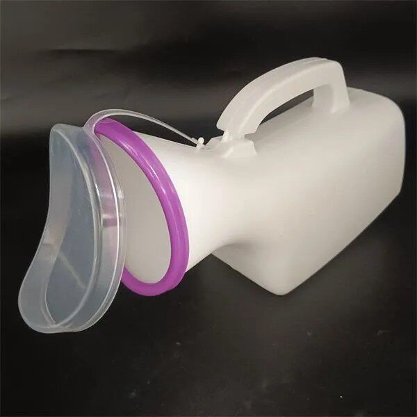 男女通用夜壶小便壶带盖大口径尿壶卧床老人小便器接尿器车载接便