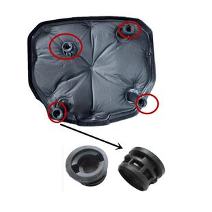 适配红旗H5Hs5Hs7H9Hs9Qm5发动机盖板护板发动机罩板胶墩胶垫套