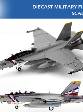 hogan HG6184 1/200赏金猎人F-18超级大黄蜂合金成品飞机模型摆件