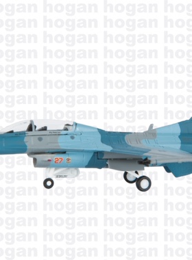 hogan HG6337 1/200 F-16D F16假想敌合金成品飞机模型摆件