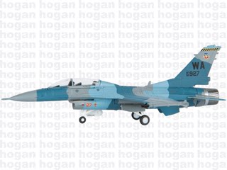 hogan HG6337 1/200 F-16D F16假想敌合金成品飞机模型摆件