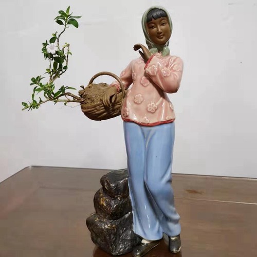 功夫鲁智深李小龙人偶美女摆件