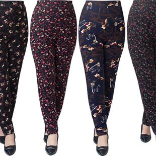 吉美羊羊毛裤蚕丝妇女妈妈中老年大码加厚棉裤女外穿保暖裤打底裤