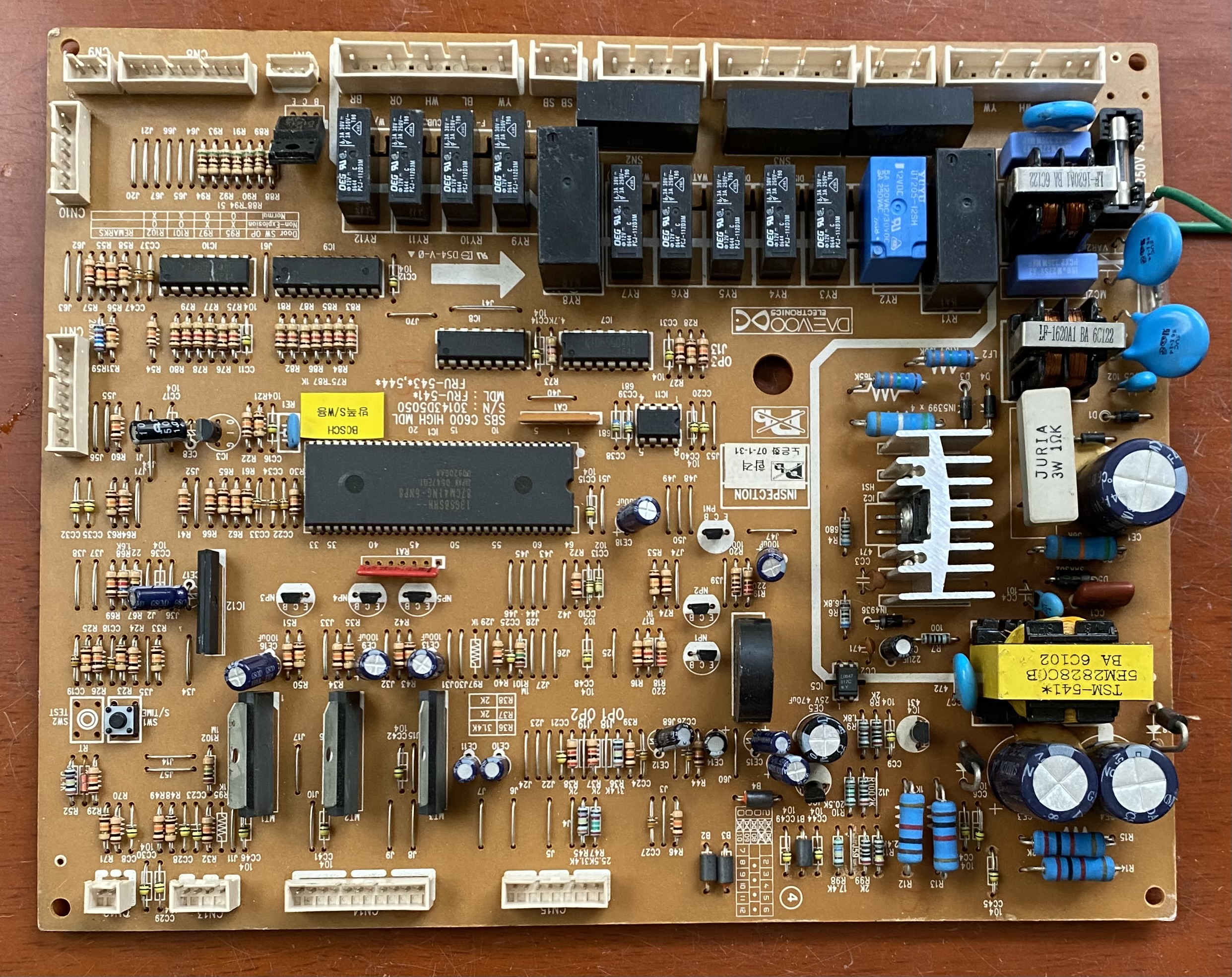 原装进口 冰箱显示板 FRU-543主板30143D5050 30143E3150