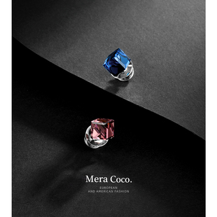 MeraCoco超仙方水晶领口防走光神器男士衬衫袖子固定胸针扣配饰女