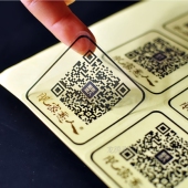 定制防水油墨UV水晶标转印贴彩色透明PVC不干胶订做广告标签贴纸