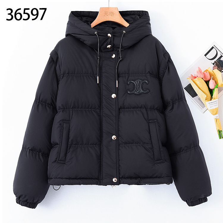 【妮妮推荐】SDX轻奢高级短款羽绒服 极简保暖36597