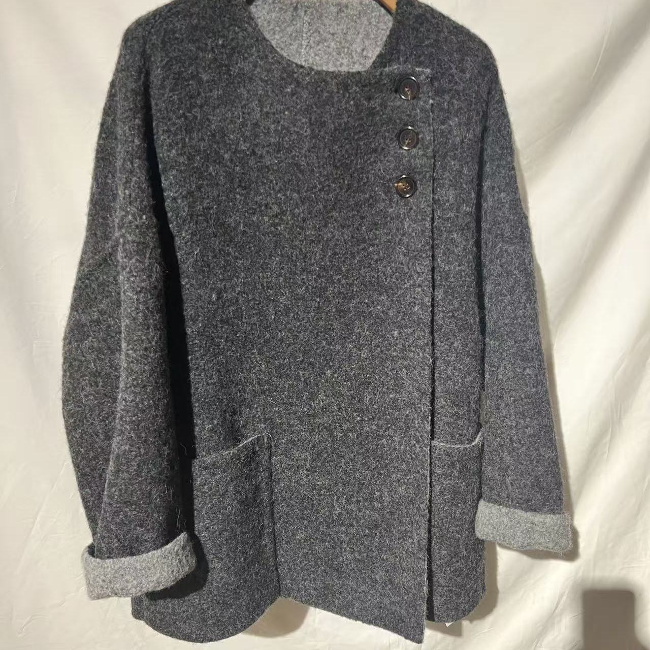 【粉红生日会】SDX轻奢女装高级双面尼大衣羊驼超轻大衣52936