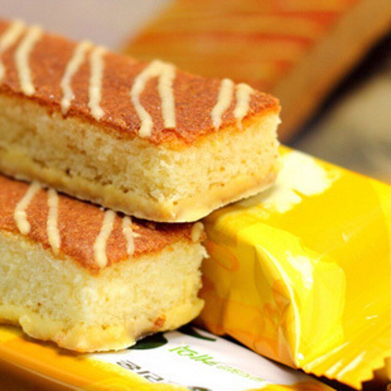 韩国派 韩国蛋糕  韩国好丽友欧式奶油派 不甜的蛋糕 120克