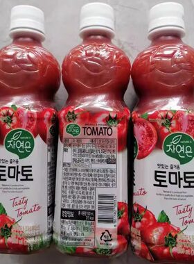 柑橘汁韩国番茄汁熊津橙汁500ml