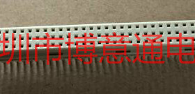 9001-1296W1C00A 绿色96P连接器 3X32直针双排母座 针长15MM