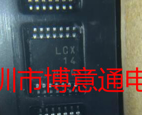 LCX-14 逻辑芯片  TC74LCX14FT LCX14   TSSOP14 贴片  TC74LCX14