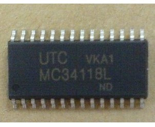 MC34118L  贴片SMD  声音切换对讲机芯片/免提语音芯片  可直拍