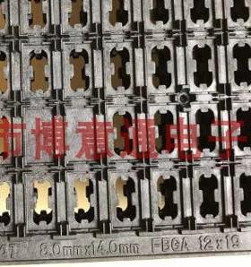 BGA芯片IC字库托盘KOSTAT  8.0mmX14.0mm FBGA12X19 一盘228PCS