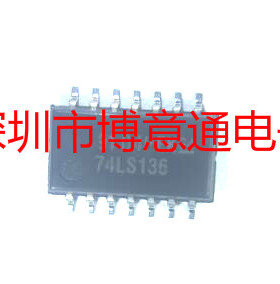 LS136 贴片SMD5.2 LSTTL型四2输入异或门(OC) 74LS136 可直拍