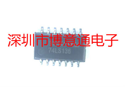 LS136 贴片SMD5.2 LSTTL型四2输入异或门(OC) 74LS136 可直拍