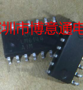 LM6144 SOIC14 放大器IC LM6144AIM LM6144-AIM  LM6144BIM可直拍