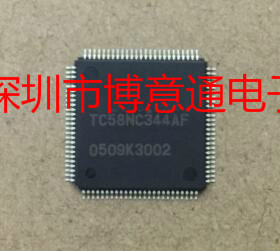 TC58NC344AF  QFP100 58NC344AF 可直拍