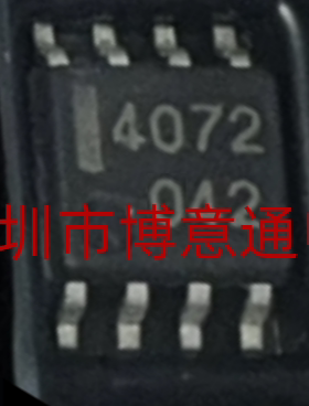 4072 低噪音 J-FET输入 UPC4072G SOP8  双路运算放大器 UPC4072
