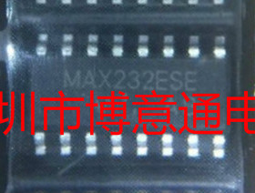 MAX232ESE 驱动芯片进行串行通信，串口电平转化，贴片SMD,RS-232