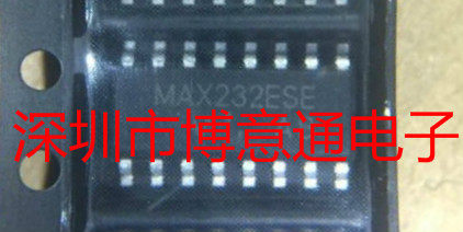 MAX232ESE 驱动芯片进行串行通信，串口电平转化，贴片SMD,RS-232
