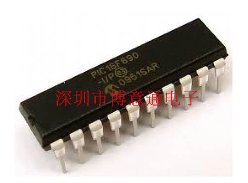 PIC16F690-I/P DIP PIC16F690 单片机 微控制器 原装 可直拍