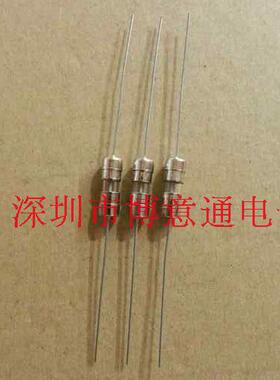 5X15MM  0.25A250V 双帽带引线玻璃保险丝 T250MA250V 20只 包邮