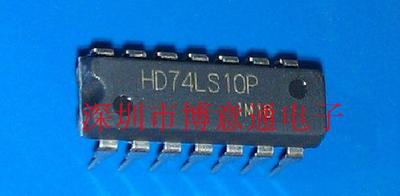 SN74LS10N 与非门3路3输入 HD74LS10P DIP14原装  74LS10  可直拍