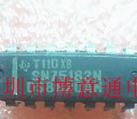 SN75182N  4路收发器/总线接收器 直插 75182 可直拍