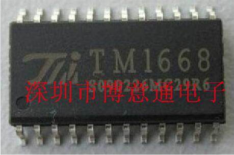 TM1668=SM1668电源板驱动芯片