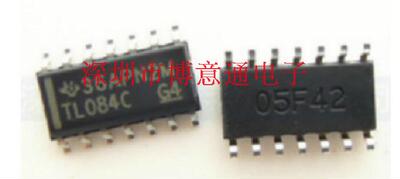 TL084 线性放大器-仪表运算放大器 084C 缓冲放大器 TL084CDR