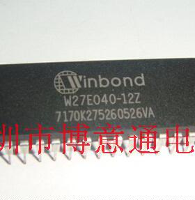 W27E040-12 直插单片机DIP-32 27E040 存储器 W27E040-12Z可直拍