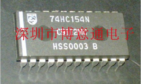 逻辑-信号开关 解码器/数据分离器74HC154N  74HC154  一管15只