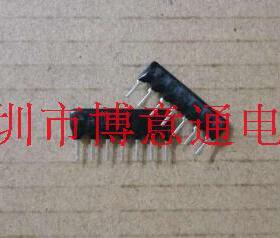 A103G  直插排阻103 10K 7脚排阻  A07-103 (10个=2.5元) 可直拍