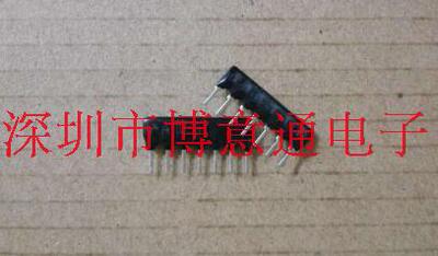 A103G  直插排阻103 10K 7脚排阻  A07-103 (10个=2.5元) 可直拍