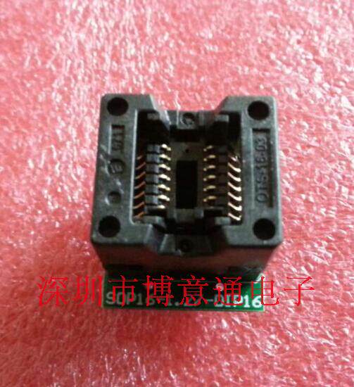 14密脚IC 测试座 芯片拷贝座 贴片转直插 全新TSSOP转DIP TSSOP14