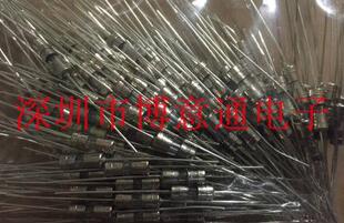 T5A250V 4X11MM 双帽带引线玻璃保险丝 4*11 保险管 200个/包