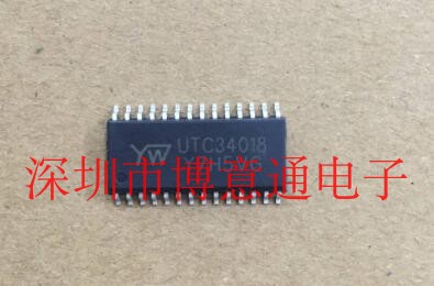 UTC34018  语音切换扬声器芯片 MC34018L SOP28 全新 可直拍